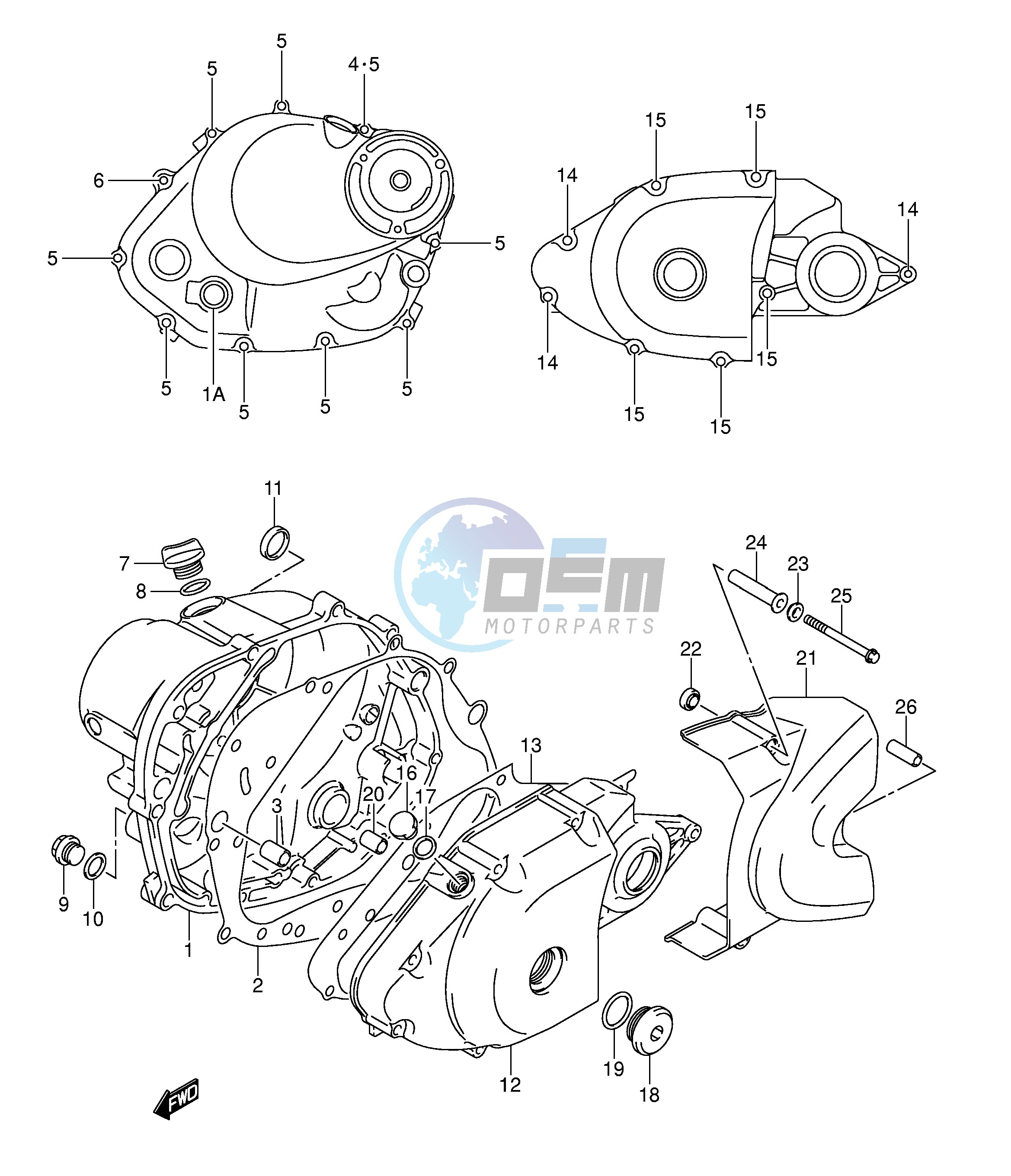 CRANKCASE COVER