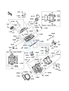 KVF750_4X4_EPS KVF750GDF EU drawing Cylinder Head