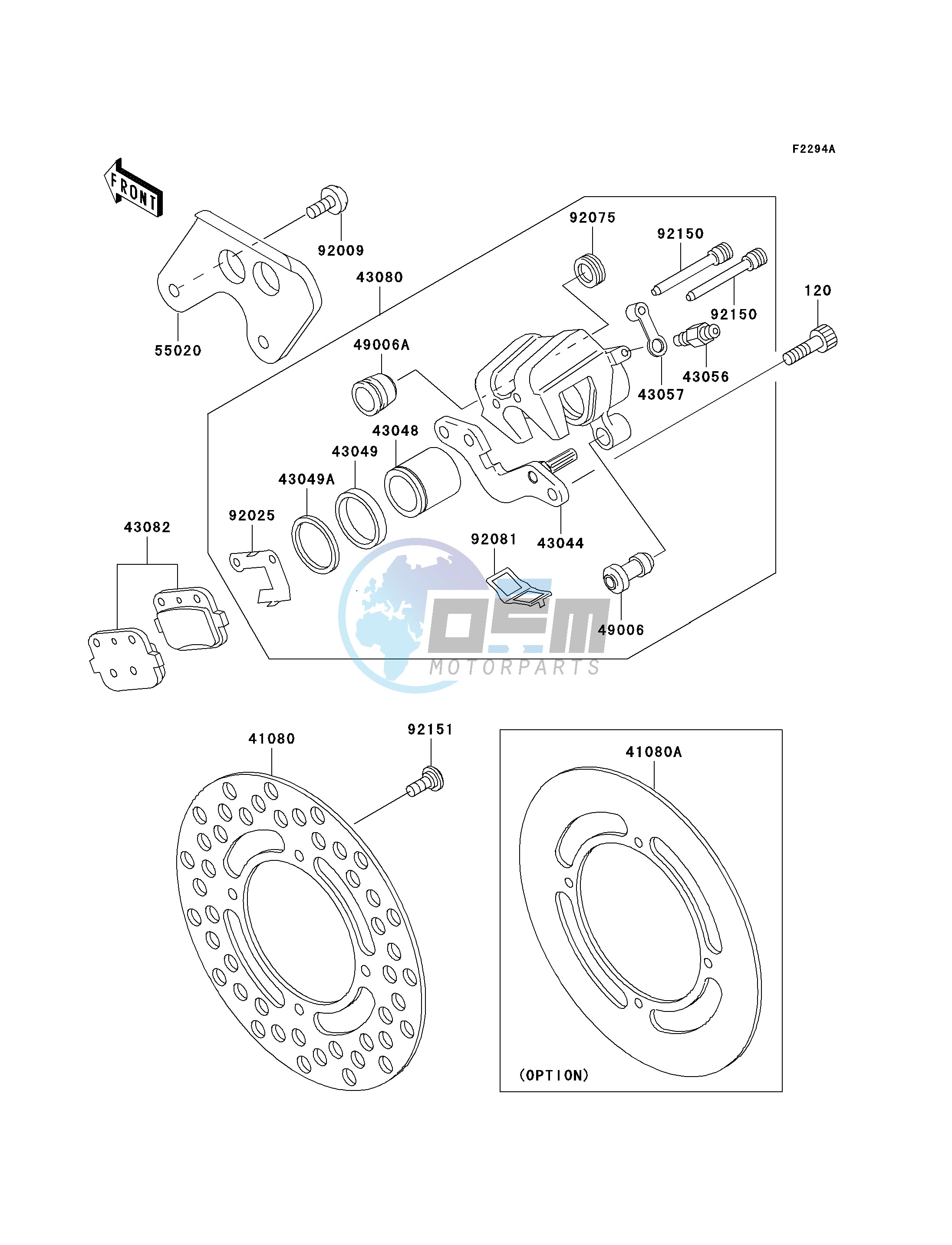 REAR BRAKE-- A4_A5- -