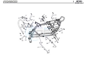 PANTHER-BLUE 50 drawing CHASSIS