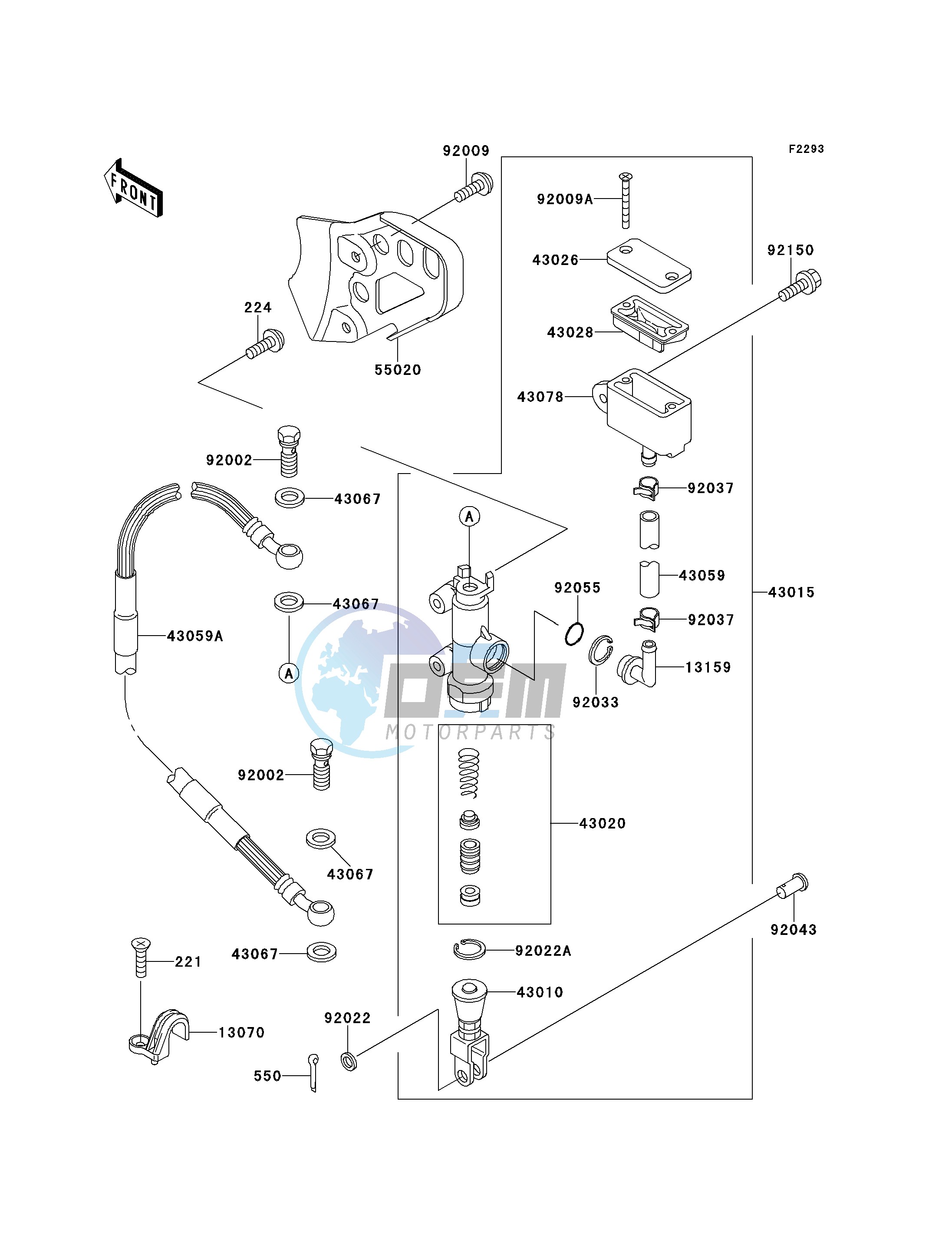 REAR MASTER CYLINDER