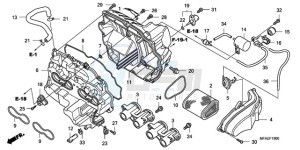 CBF1000A UK - (E / MKH) drawing AIR CLEANER