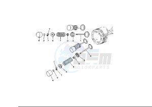 YP MAJESTY 400 drawing VALVE