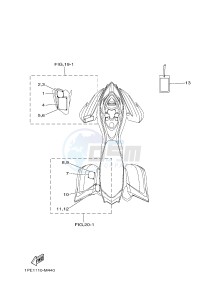 YFM700R YFM70RSSH RAPTOR 700R SE2 (B469) drawing EMBLEM & LABEL 1