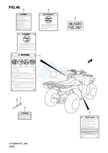 LT-F400 (P17) drawing LABEL