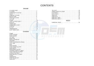 YFM700R YFM700RSE RAPTOR 700 SPECIAL EDITION (1VSE 1VSF) drawing .6-Content