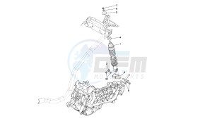 SONAR - 150 CC VTHLS3A1A 4T drawing REAR SHOCK ABSORBER