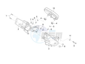 RS4 125 4T (AU, CA, EU, HK, J, RU, S, USA) drawing Instruments