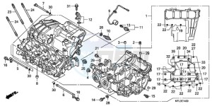 CBR1000RA9 UK - (E / ABS MKH MME) drawing CRANKCASE