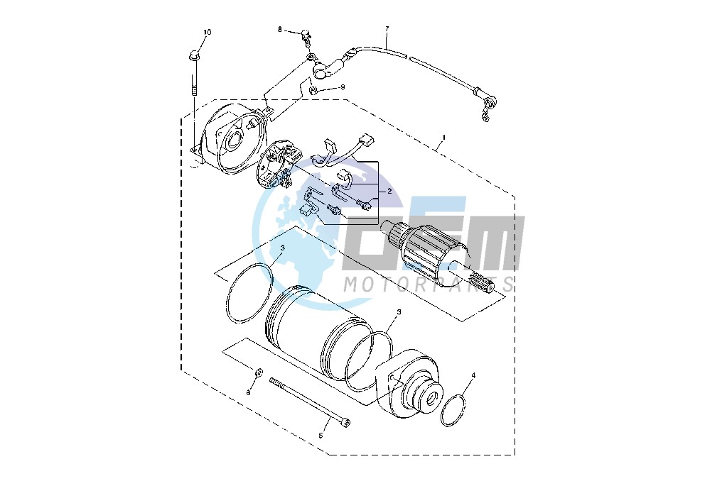 STARTING MOTOR