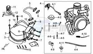 ORBIT II 50 drawing CYLINDER / CYLINDER HEAD