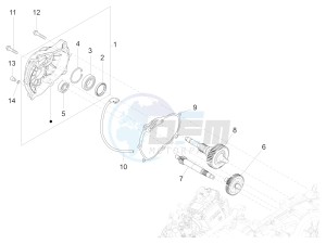 GTV 300HPE SEI GIORNI IE E4 ABS (NAFTA) drawing Reduction unit