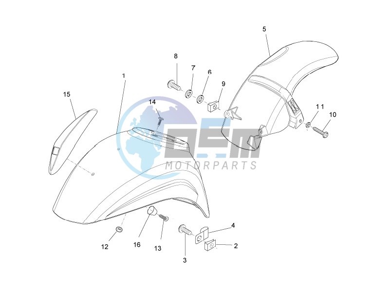 Wheel housing - Mudguard