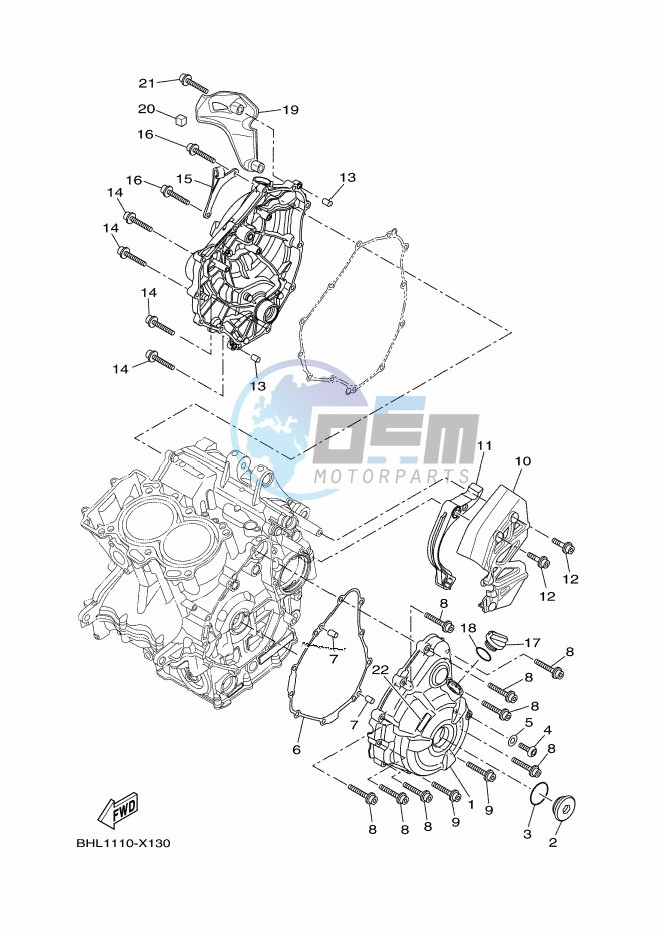 CRANKCASE COVER 1