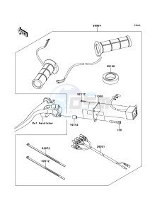 Z1000SX ZX1000GCF FR GB XX (EU ME A(FRICA) drawing Accessory(Grip Heater)