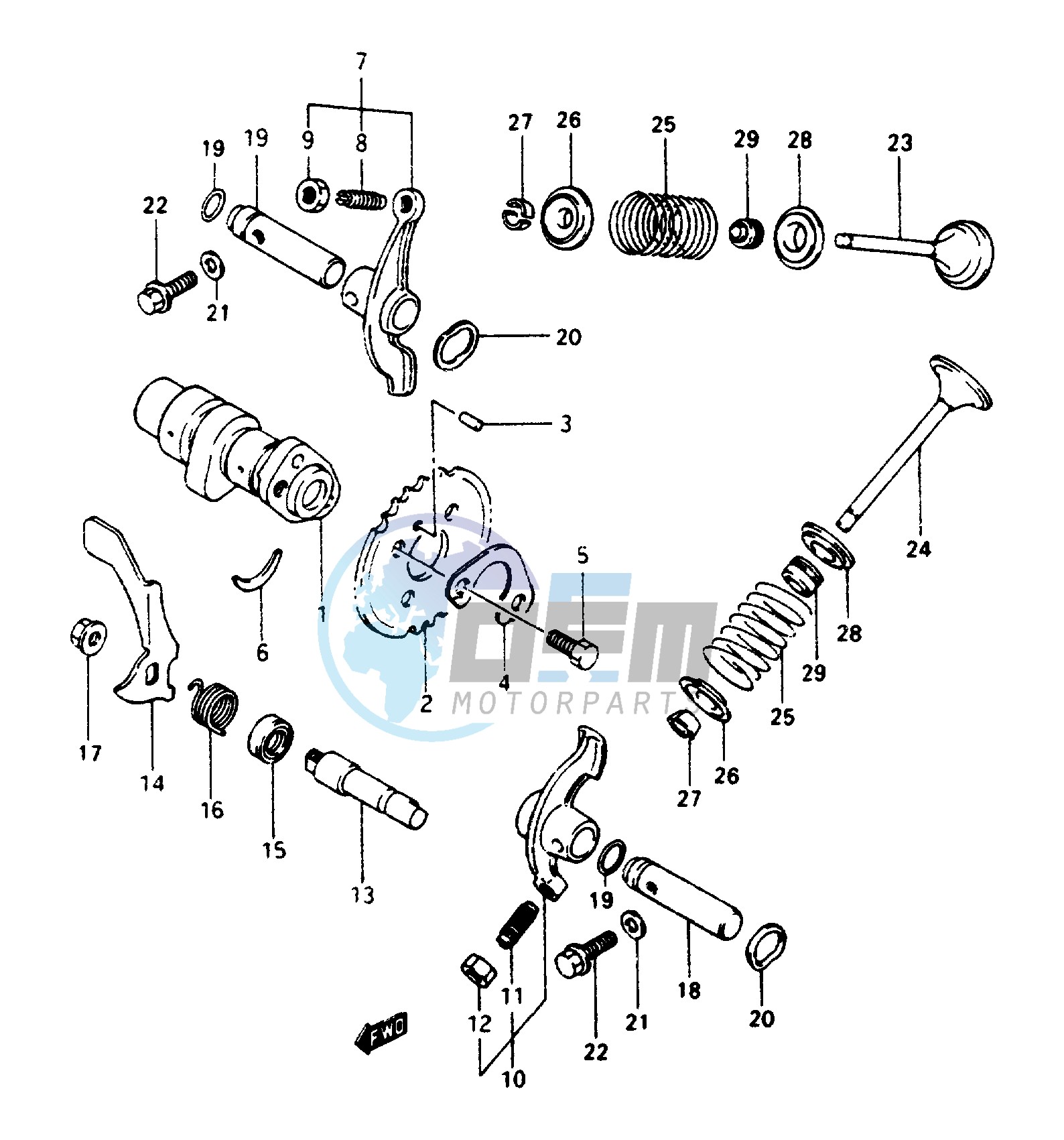 CAM SHAFT - VALVE