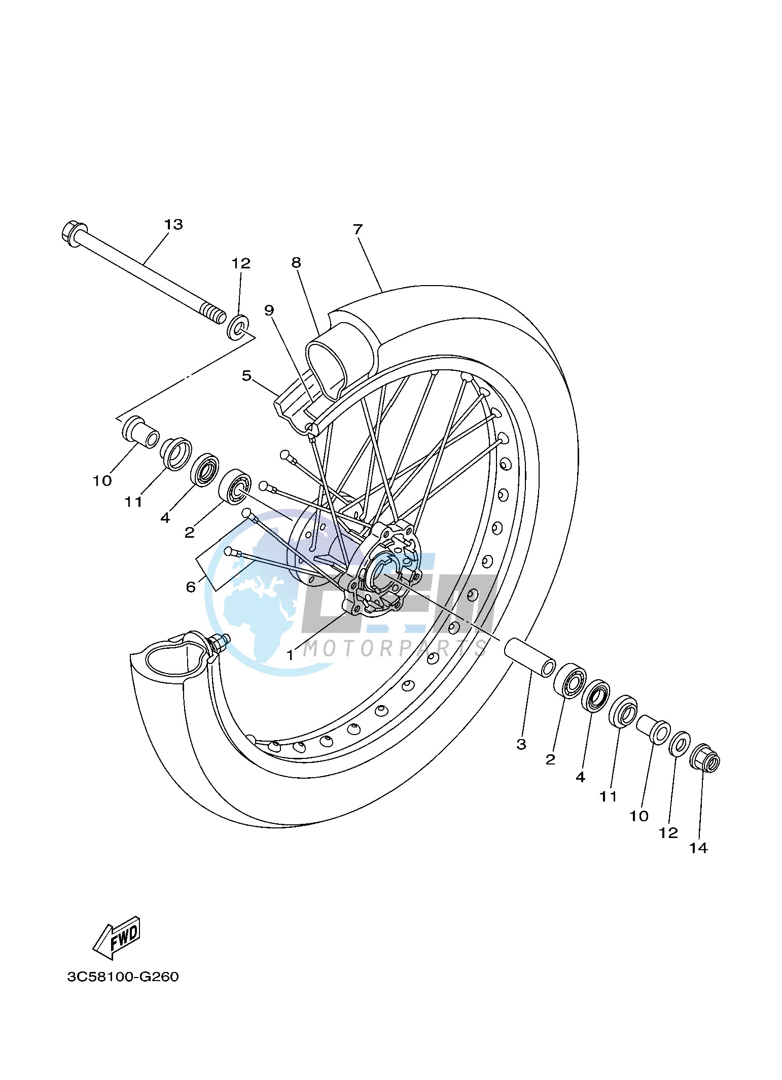 FRONT WHEEL