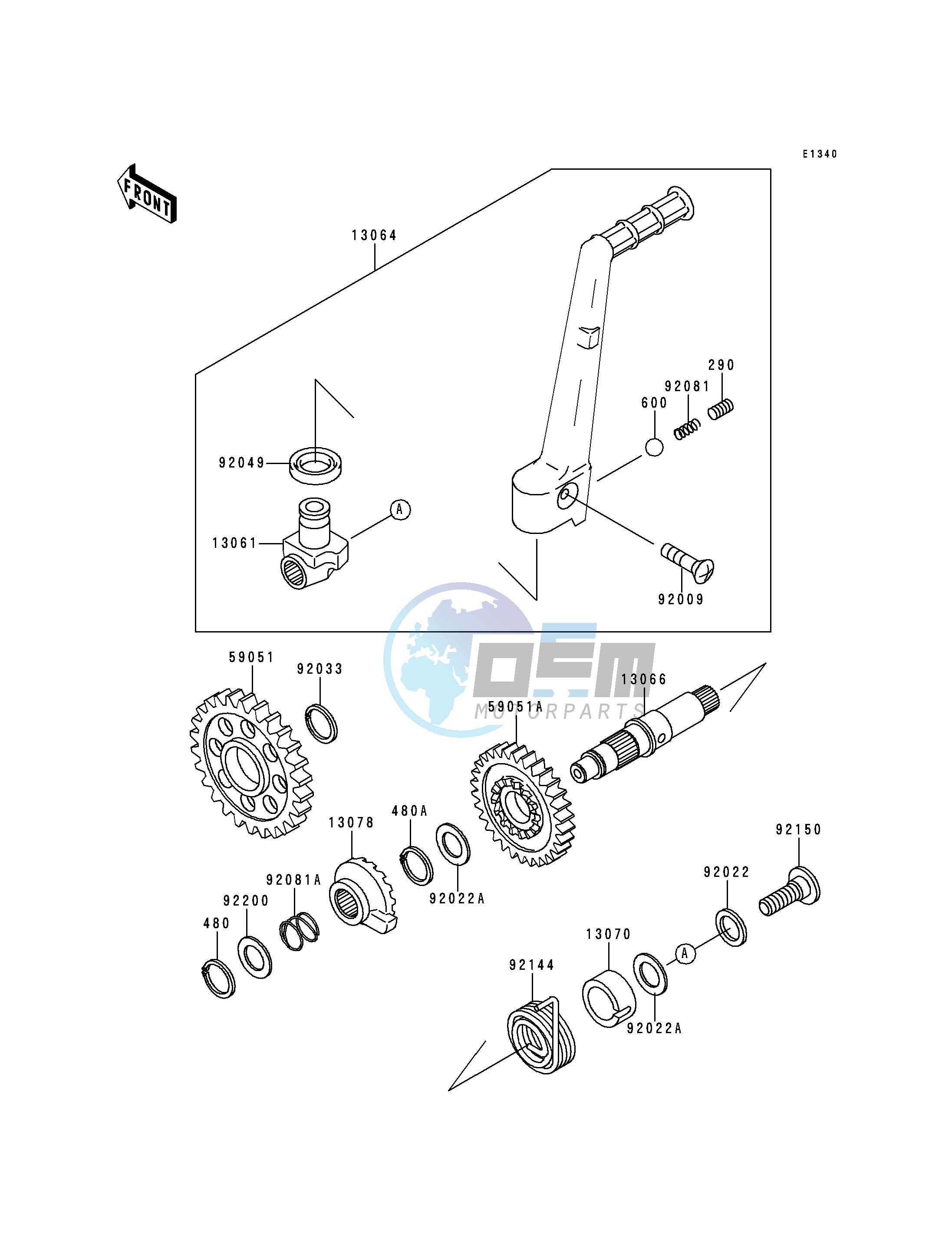 KICKSTARTER MECHANISM