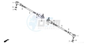 TRX420FM FOURTRAX drawing TIE ROD