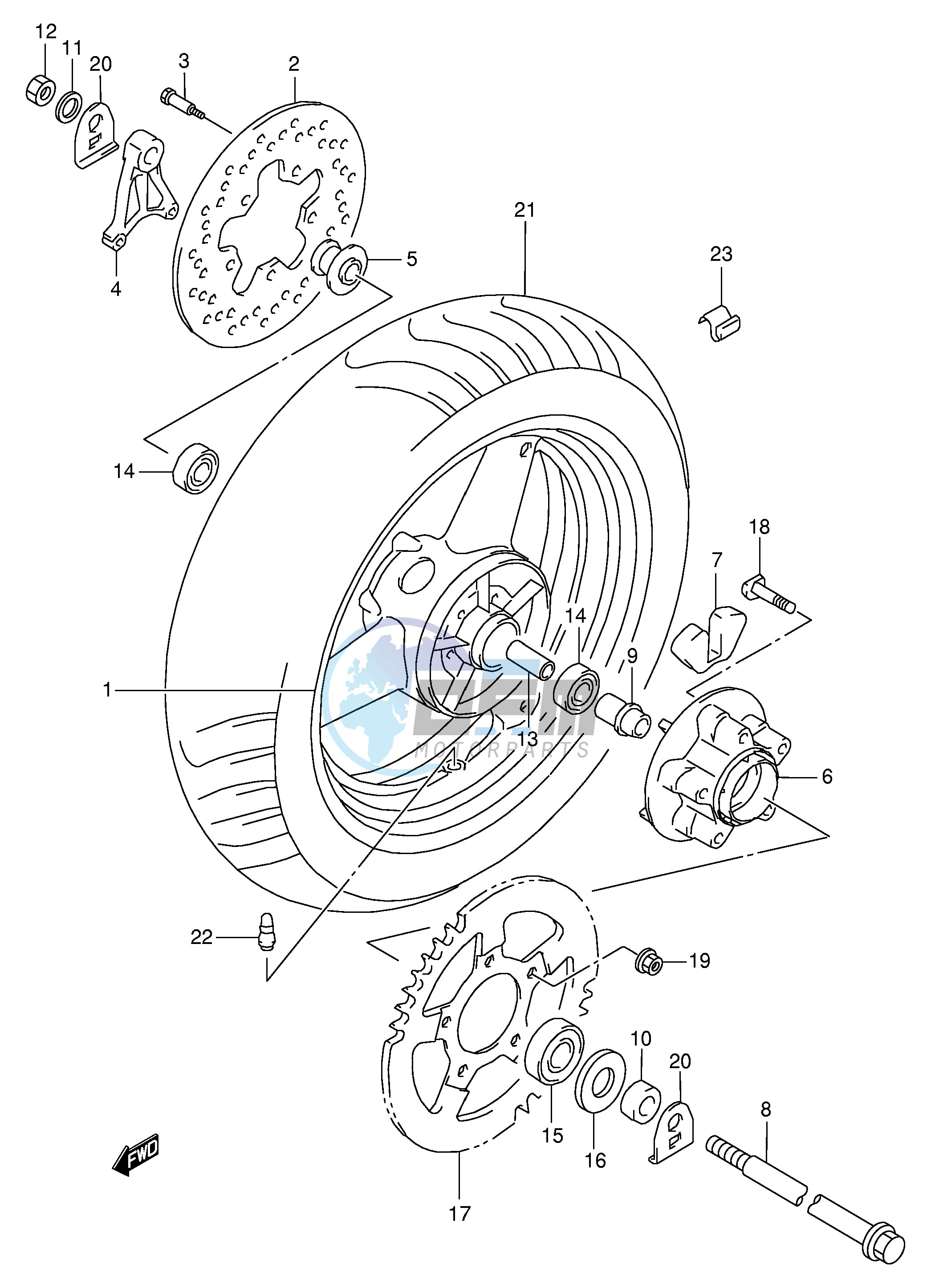 REAR WHEEL