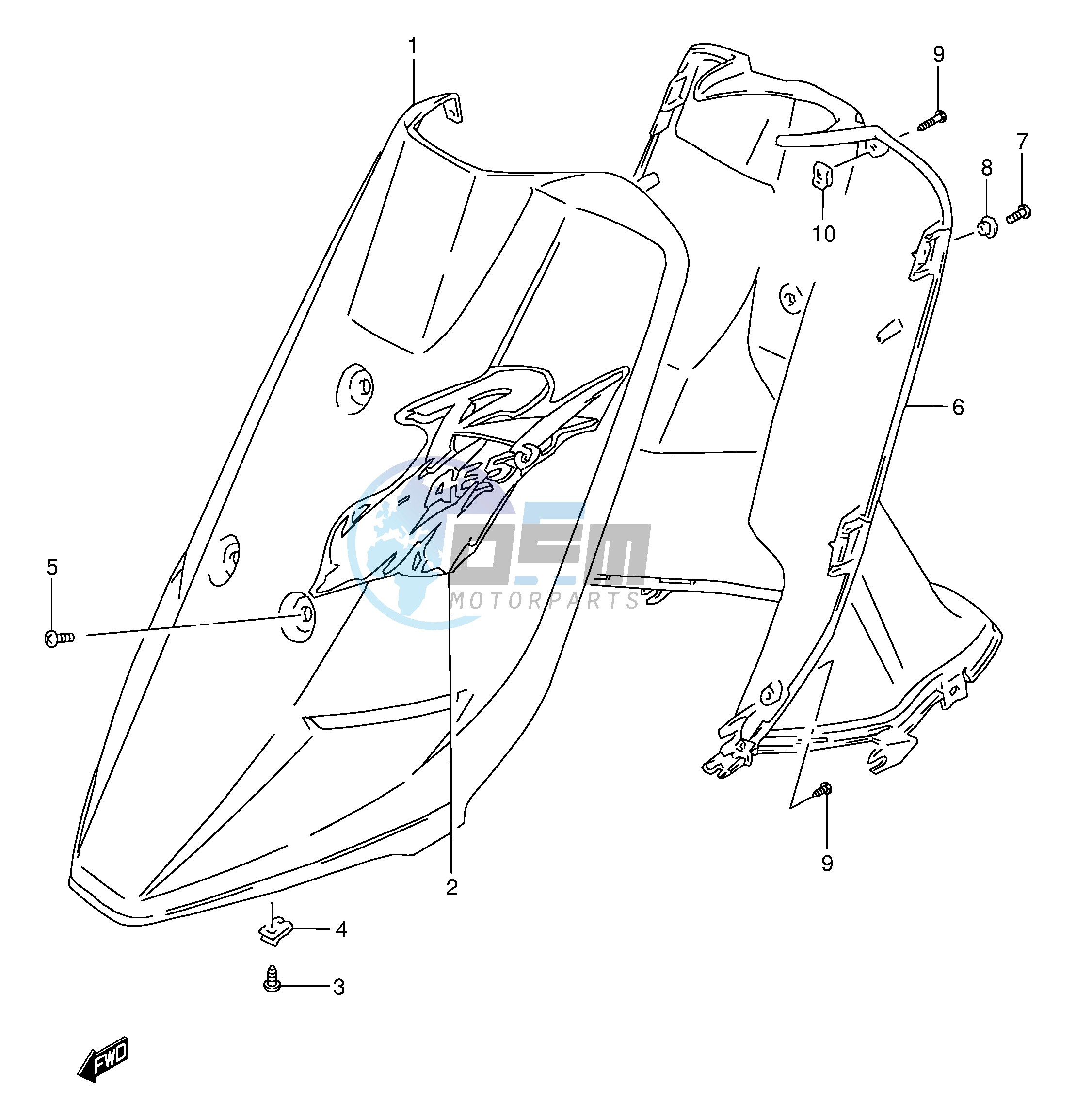 LEG SHIELD (AE50RP RR RS)