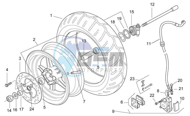 Front wheel