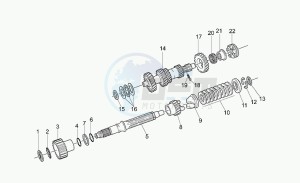 California 1100 Stone EV/EV Touring/80 drawing Gear box