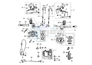 JET FORCE - 125 cc drawing BRAKE SYSTEM ABS