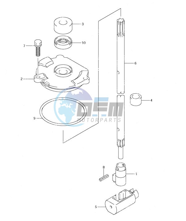 Clutch Rod (S/N 681518 & Newer)