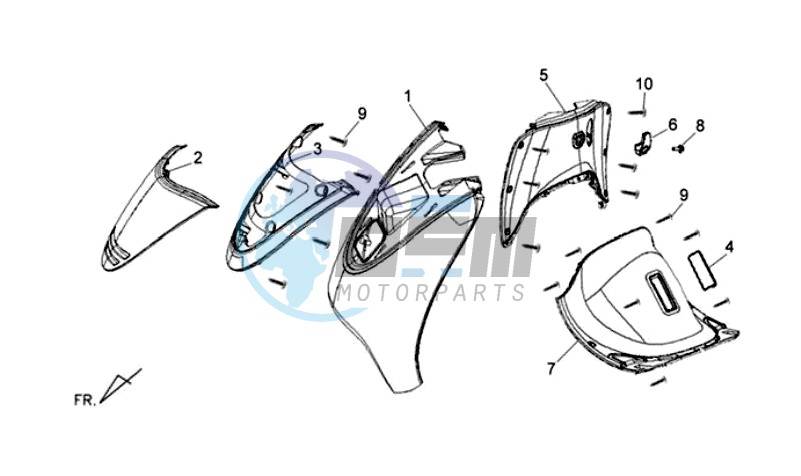 COWLING FRONT / COWLING INNER