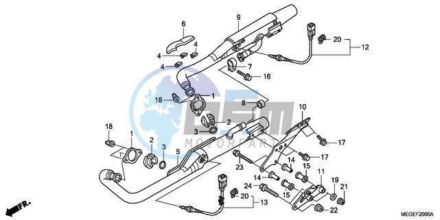 EXHAUST MUFFLER