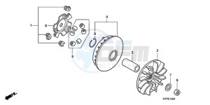 SH1259 UK - (E) drawing DRIVE FACE