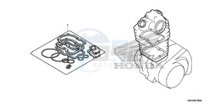 TRX500FM2F TRX500FM U drawing GASKET KIT A