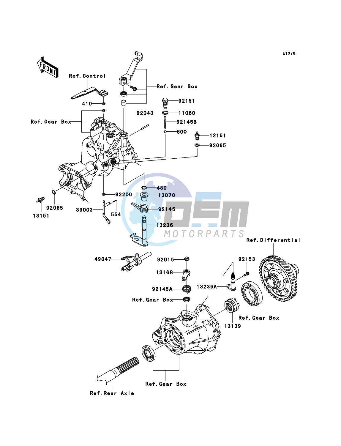 Gear Change Mechanism