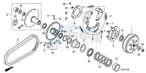 PES125R9 Europe Direct - (ED / STC 2ED) drawing DRIVEN FACE