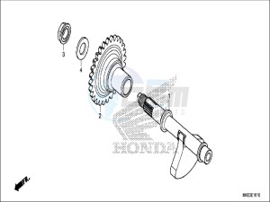 CRF450RH Europe Direct - (ED) drawing BALANCER