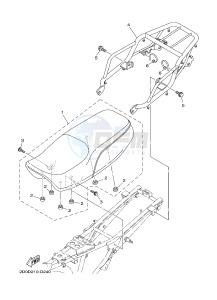 YB125 (2CS7) drawing SEAT