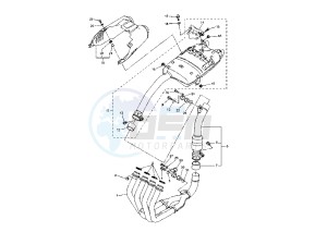 FZ6 FAZER 600 drawing EXHAUST