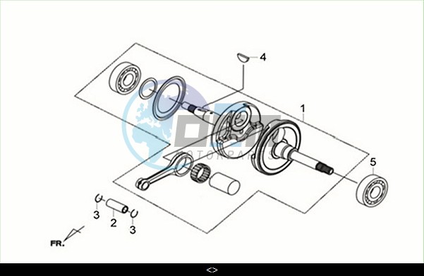 CRANK SHAFT COMP