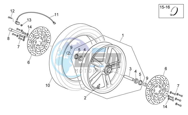 Front wheel