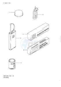 GSF-1250 BANDIT EU drawing OPTIONAL