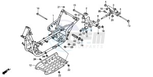 CN250 HELIX drawing FRAME BODY