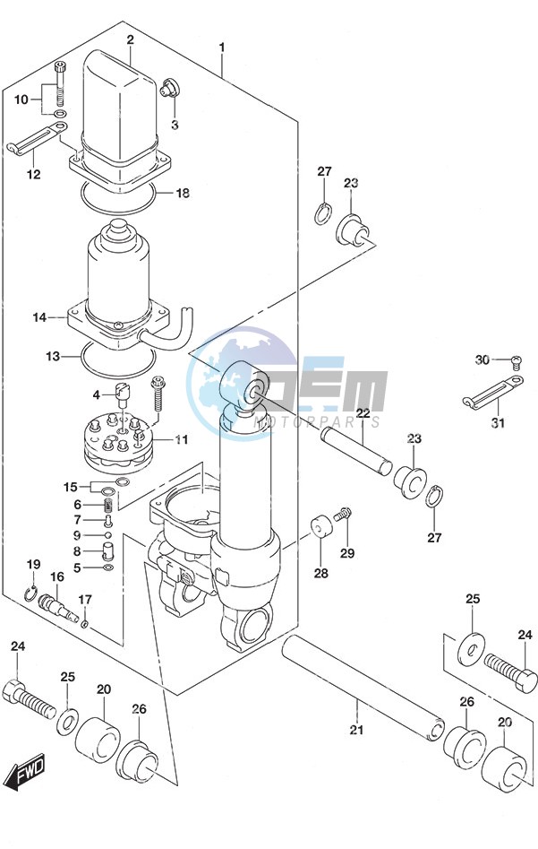 Tilt Cylinder