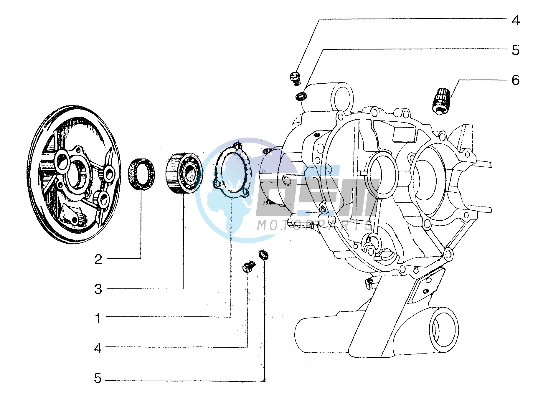 Crankcase parts