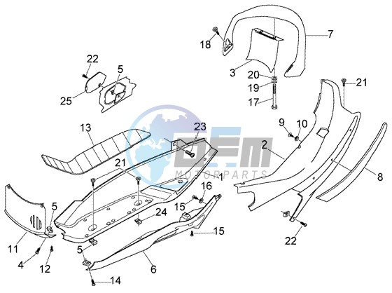 Side coverings-Spoiler