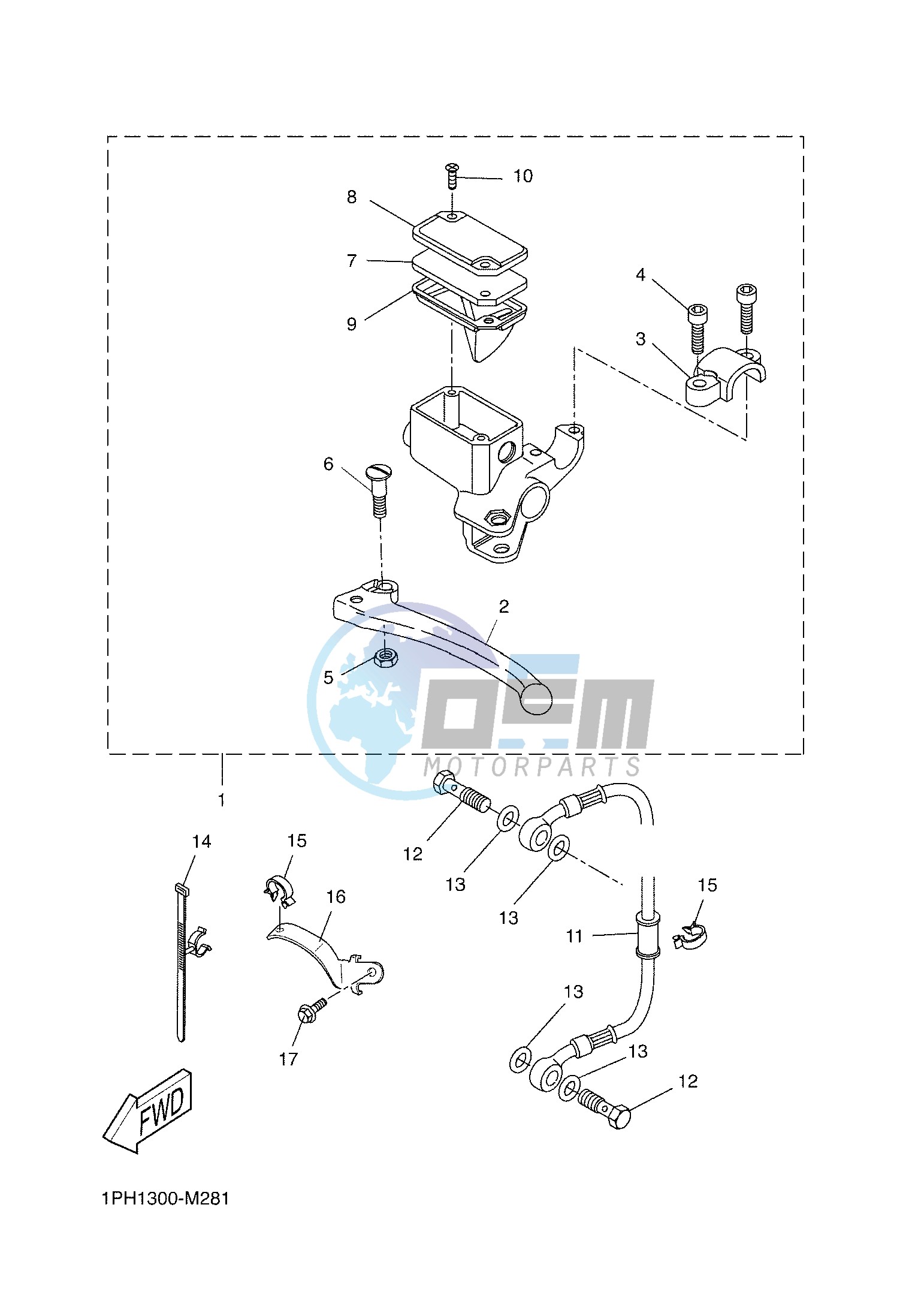 REAR MASTER CYLINDER