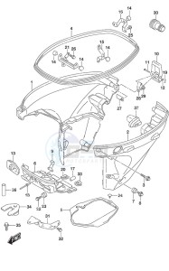 DF 25A drawing Side Cover Remote Control