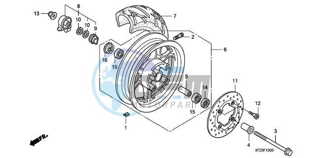 FRONT WHEEL