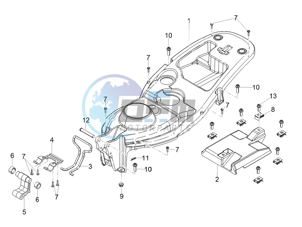 Saddle compartment