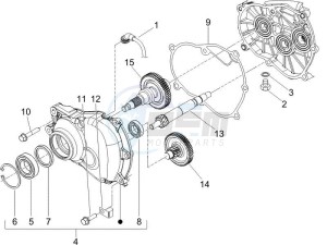 Runner 125 VX 4t SC drawing Reduction unit